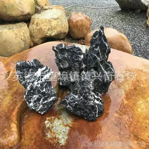 镇兴奇石 微景观酸洗青龙石 天然小号酸洗青龙石