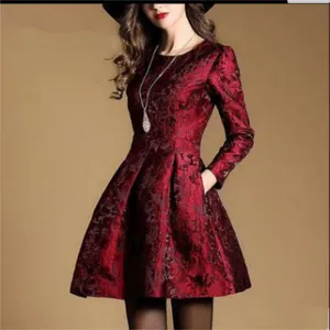�Ϻ�����·��װ���� Ůװ2019�ﶬ���������������Ứ����ȹԲ�������ٴ��A��ȹ�� Ʒ���ۿ�Ůװ