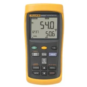 双通道记录型接触式温度表、 Fluke 54-IIB