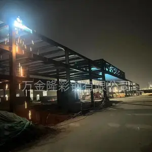万金隆钢结构,省时省力,适用于跨度大,高度高的建筑。