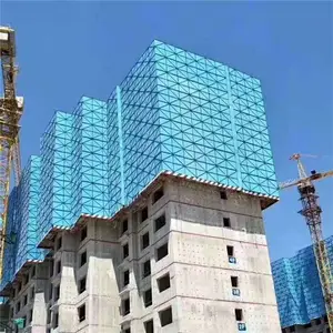 中实 建筑防护爬架网 工地防护网 爬架网片