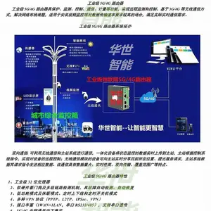 智慧灯杆配套元件AI视频盒 视频遥测终端 网络视频字符叠加器 IEC61850规约转换 安全生产工地场合声光语音提示器