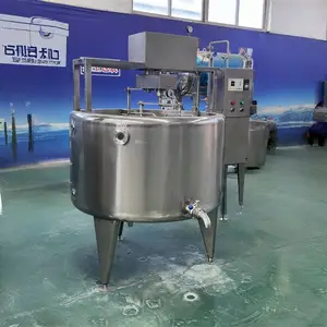 泰昌不锈钢奶酪槽厂家 全自动奶酪成型搅拌槽芝士加工恒温凝乳设备可定制