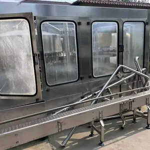 现货出售二手三合一灌装机 瓶装水冲瓶灌装旋盖一体机