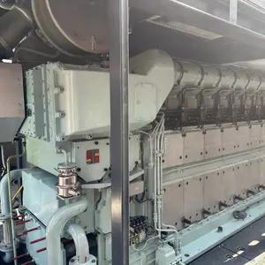 矿山工业用1880千瓦重油发电设备 SP2000双层叠拼箱式发电机组
