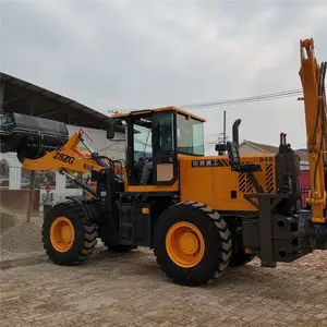 带挖机铲车 全新车型设计 农用带勾机铲车 三门峡