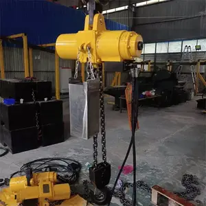 手柄拉绳操作气动葫芦 铝合金壳防爆气动葫芦 HQ1-(3~16)气动葫芦