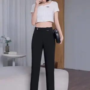 真秀裤子 纯棉舒适牛仔裤 休闲百搭春季裤子 专柜女裤货源