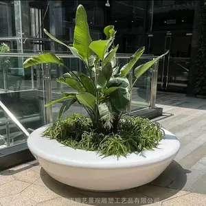 玻璃钢树池坐凳 公园绿化市政装饰座椅 异形花坛景观休闲椅定制