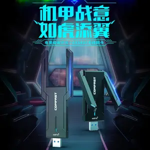 COMFAST CF-972AX无线网卡台式机WiFi6千兆双频接收器usb无线网卡