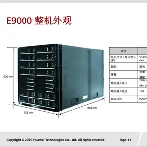 华为服务器存储NFV_E9000H-8多平面交叉模块CX911 交换模块CX311