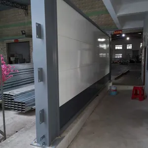 龙岗区钢结构工程 深圳A型钢围挡 装配施工围栏供应