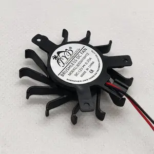 敬阳达车灯/主板/显卡散热用5010钩子型12V支架型散热风扇