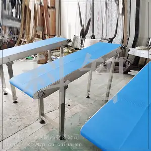 蛋糕分拣设备皮带输送机，皮带转弯机，不锈钢皮带输送线