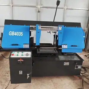 广纳机床GB4235双立柱液压金属带锯床