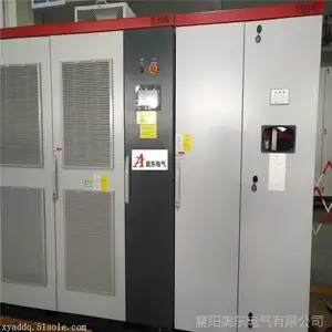 高压变频器的组成,有变压器柜、功率柜、控制柜,组合一体柜
