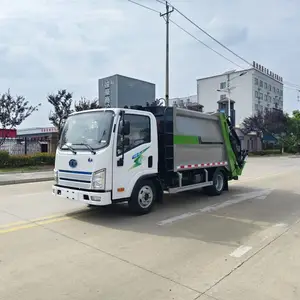 解放虎VR纯电动7方压缩式垃圾车