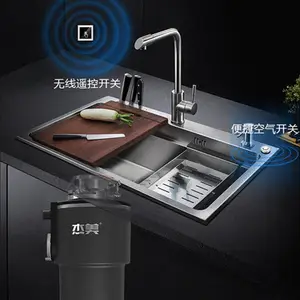 广东杰美jiemei垃圾处理器工厂中国交流机ODM家庭垃圾粉碎机批发