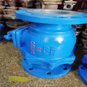 盐城市化工防腐四氟球阀 Q41F46-16P Q41F46-16R 不锈钢衬氟法兰球阀