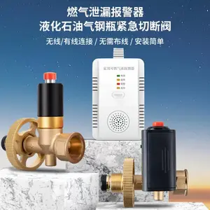 液化气罐减压阀门 燃气切断阀钢瓶电磁阀 煤气二合一关闭阀