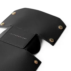 LEATHEROLOGY 奥勒吉牛皮创意笔筒办公收纳企业商务定制