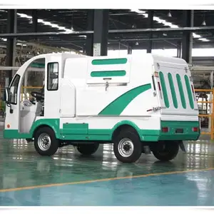 四轮电动垃圾清运车 园林/物业/厂区环卫保洁车 可自卸