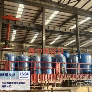 鑫中顺品牌 304材质50立方油罐现场制作加工 安装服务