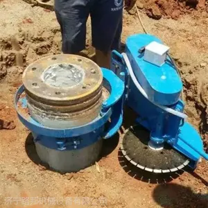 供应抱箍式切桩机 空心桩切割机 卡箍式锯桩机厂家