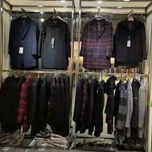 ***男士羊绒大衣 西装领英伦男商务毛呢大衣长款风衣外套爸爸装