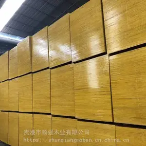 广西建筑模板厂家基地,铁红面模板