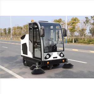 机场码头大面积驾驶式扫地车_洁路美2000KT双吸尘扫地车批量供应