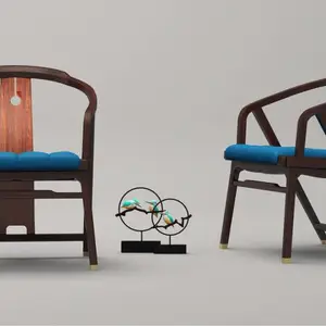 檀笑古今新中式红木家具黑檀家具 欧式