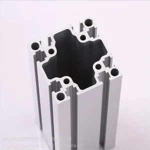 6060G机器设备护罩铝合金 加工定制货架工作台铝型材质美***