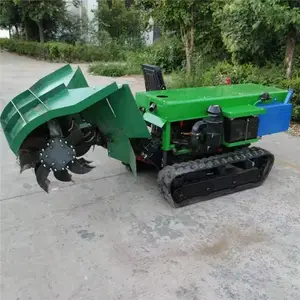 小型果园旋耕施肥机 坡地旋耕机哪种好 昊铭牌 多功能开沟机视频