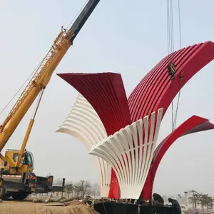 石家庄不锈钢大型镂空树雕塑厂家-艺术景观雕塑-早来景观雕塑厂