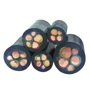 国标YCW 4*50mm?耐油污橡套电缆 YCW橡皮护套线