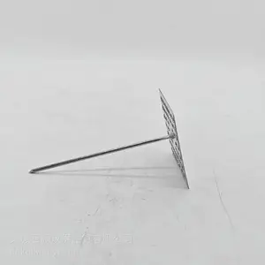 网孔打孔保温钉胶水型船用保温针风管管道固定钉垫片盖帽现货
