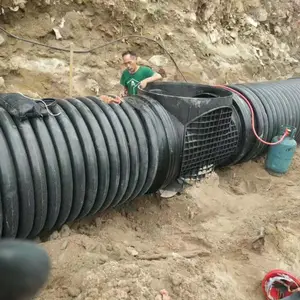 ����˫�ڲ��ƹܳ�����Դ���ϼ�龮��HDPE˫�ڲ��ƹ� ����������� �͸�ʴ ���ϻ� ʹ ��ӭѡ��