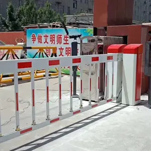 鹿晟智能 济南空降闸安装 道闸 淄博小区电动道闸 升降杆 多场所安装供应