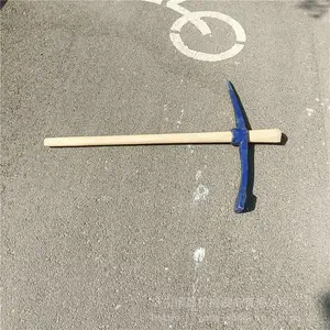 生产钢轨道镐 道镐 碳钢锻造道镐钢材质一体锻打道镐