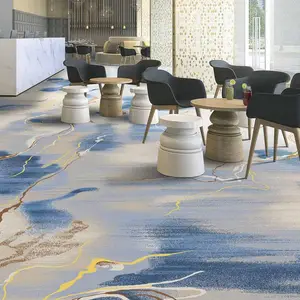 酒店地毯涤纶材质印花走廊地毯艺术地毯阻燃 可定制