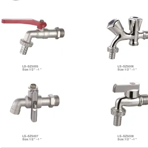水嘴系列 水***快开 水***家用接口 卫浴用品 老式螺旋家用自来水开关 全铜加厚洗衣机水***