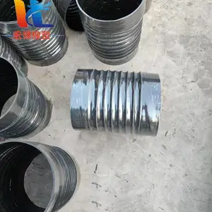 工业用大口径输水伸缩胶管 可弯曲橡胶波纹伸缩软管 宏禄橡塑