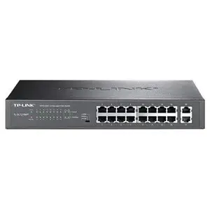 TP-LINK TL-SL1218MP 千兆上联以太网PoE交换机
