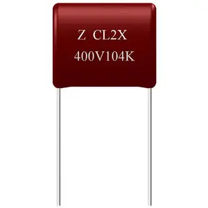 供应四川中星 CL21X 630V 0.01μF 金属化聚酯膜电容器