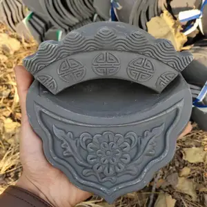 花边瓦 屋檐瓦 青瓦滴水 仿古建筑粘土烧结瓦厂家电话地址