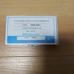 沃特曼whatman聚碳酸酯滤膜0.1um孔径25mm直径7060-2501