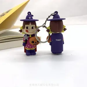 万朗定制pvc软胶钥匙扣 影视广告礼品卡通钥匙扣 滴胶钥匙挂件