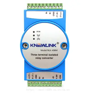 NLK-408M工业级三端隔离型RS485/422中继器转换器DC5V/24V