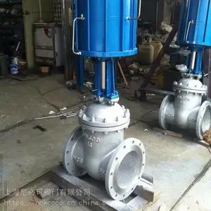尼必可气动平板闸阀_单向碳钢闸阀_冶金闸阀厂家批发